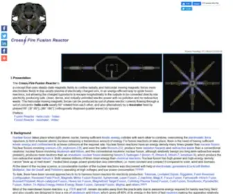 Crossfirefusion.com(Nuclear Fusion Reactor) Screenshot