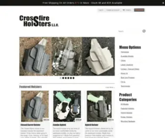 Crossfireholsters.com(Custom Kydex Holsters & Accessories for Personal or Professional Needs Custom Kydex Holsters & Accessories for Personal or Professional Needs) Screenshot