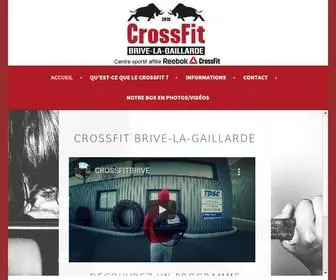 Crossfit-Brive-LA-Gaillarde.fr(Crossfit Brive) Screenshot