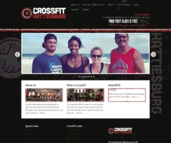 Crossfit-Hattiesburg.com(CrossFit Hattiesburg) Screenshot