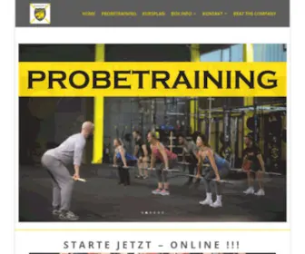 Crossfit-Intown.de(Herzlich Willkommen bei CrossFit) Screenshot