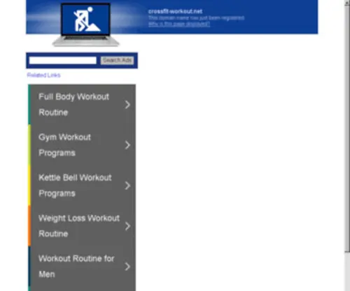 Crossfit-Workout.net(Home page of the Crossfit Workout Network) Screenshot
