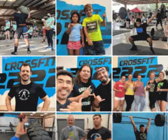 Crossfit2222.com(JUST SHOW UP) Screenshot