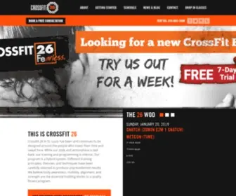 Crossfit26.com(CrossFit 26) Screenshot