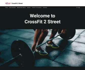 Crossfit2ST.com(CrossFit 2 Street) Screenshot