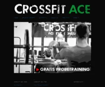 Crossfitace.at(CROSSFIT ACE) Screenshot