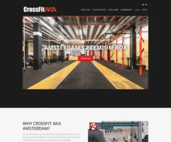 Crossfitaka.nl(Crossfit AKA) Screenshot