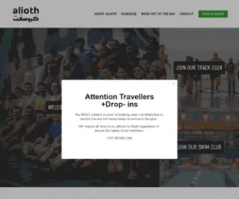 Crossfitalioth.com(Crossfit Alioth) Screenshot