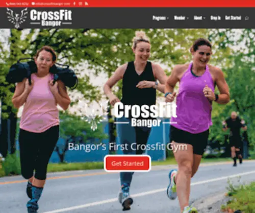 Crossfitbangor.com(Crossfit Bangor) Screenshot