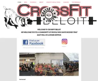 Crossfitbeloit.com(CrossFit Beloit) Screenshot