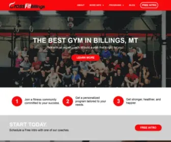 Crossfitbillings.com(CrossFit Billings) Screenshot