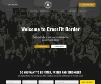 Crossfitborder.com.au(We’re a premium CrossFit Gym in Tweed Heads bordering on the Gold Coast) Screenshot