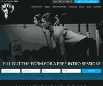 Crossfitbuffalo.com(CrossFit Buffalo) Screenshot