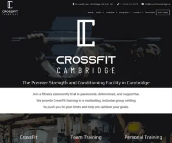 Crossfitcambridge.ca(Crossfit Cambridge) Screenshot