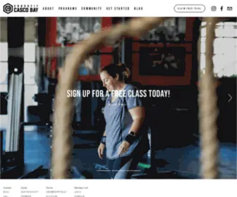 Crossfitcascobay.com(CrossFit Casco Bay) Screenshot