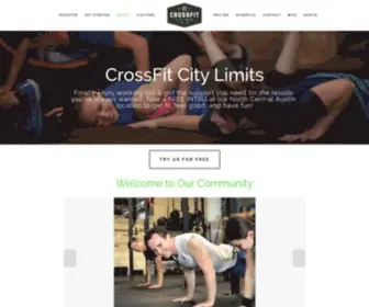 Crossfitcitylimits.com(CrossFit City Limits) Screenshot