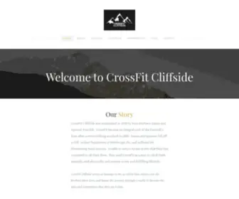 Crossfitcliffside.com(CrossFit Cliffside) Screenshot