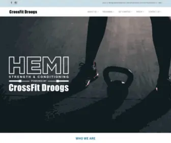 Crossfitdroogs.com(CrossFit Droogs) Screenshot