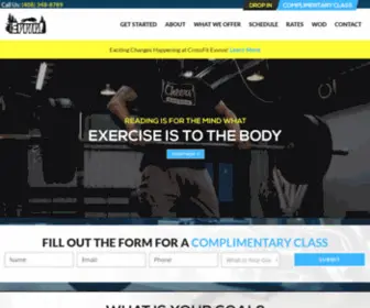 Crossfitevviva.com(Elite Fitness In Eugene) Screenshot