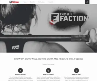 Crossfitfaction.co.uk(CrossFit Faction) Screenshot