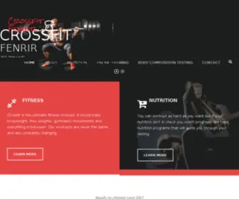 Crossfitfenrir.com(CrossFit Fenrir) Screenshot