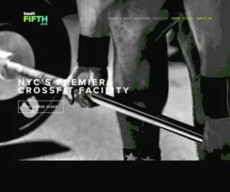 Crossfitfifthave.com(CrossFit FIFTH AVE) Screenshot