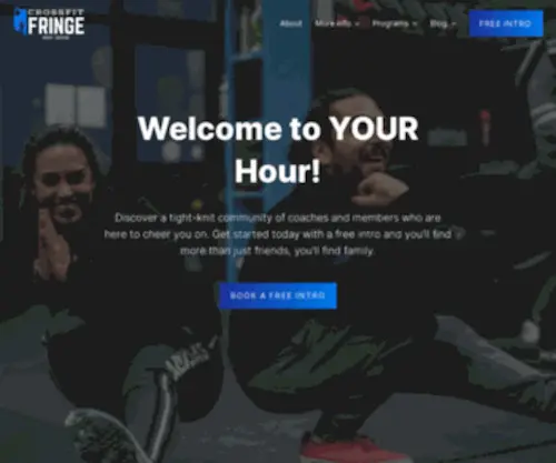 Crossfitfringe.com(CrossFit Fringe) Screenshot