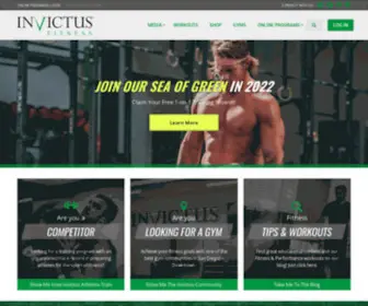 Crossfitinvictus.com(Invictus Fitness) Screenshot
