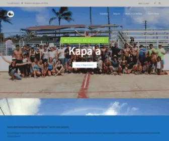 Crossfitkapaa.com(CrossFit Kapaa) Screenshot