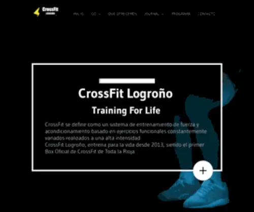 Crossfitlogrono.com(INICIO) Screenshot