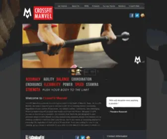 Crossfitmanvel.com(CrossFit Manvel) Screenshot