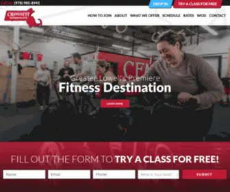 Crossfitmerrimack.com(Elite Fitness In Lowell) Screenshot