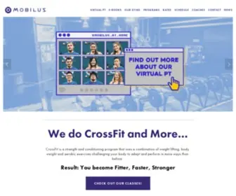 Crossfitmobilus.com(Mobilus Singapore) Screenshot