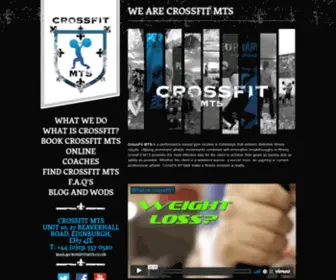 Crossfitmts.co.uk(CrossFit MTS) Screenshot