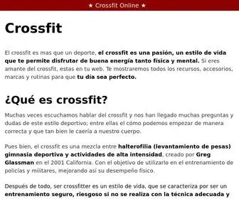 Crossfitnes.net(Crossfit Online) Screenshot