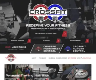 Crossfitnewmarketcentral.com(CrossFit Newmarket Central) Screenshot