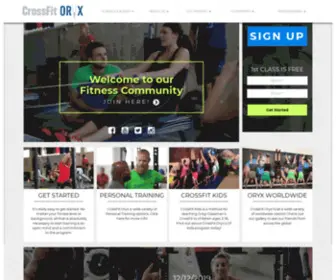 Crossfitoryx.com(Crossfitoryx) Screenshot