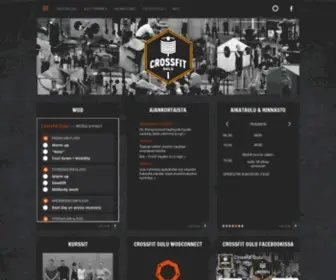 Crossfitoulu.com(CrossFit Oulu) Screenshot