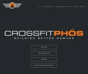 Crossfitphos.com(CrossFit Phos. We specialize in a highly effective strength and conditioning program) Screenshot