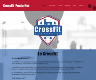 Crossfitpontarlier.com(CrossFit Pontarlier) Screenshot