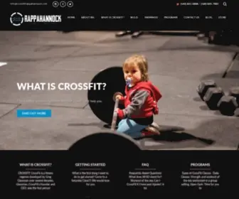 Crossfitrappahannock.com(Rappahannock Strength & Conditioning) Screenshot