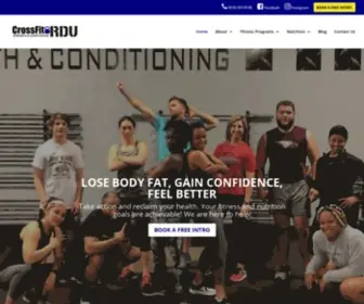 Crossfitrdu.com(CrossFit RDU) Screenshot