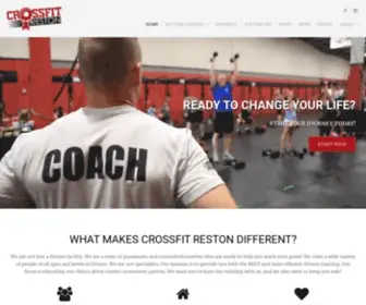 Crossfitreston.com(Helping people meet their fitness goals through CrossFit since 2010 and proudly serving the Herndon/Reston area) Screenshot