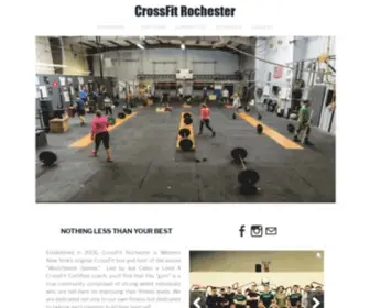 Crossfitrochester.com(CrossFit Rochester) Screenshot