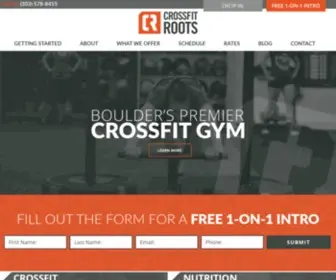 Crossfitroots.com(CrossFit Roots) Screenshot
