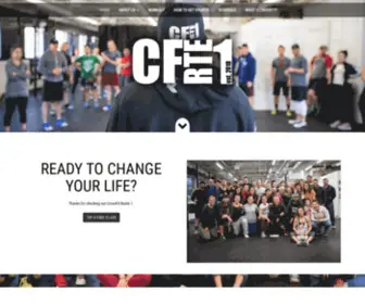 Crossfitroute1.com(CrossFit Route 1) Screenshot