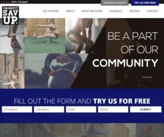 Crossfitsav-UP.com(Elite Fitness In Petaluma) Screenshot