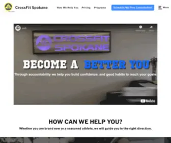 Crossfitspokane.com(CrossFit Spokane) Screenshot