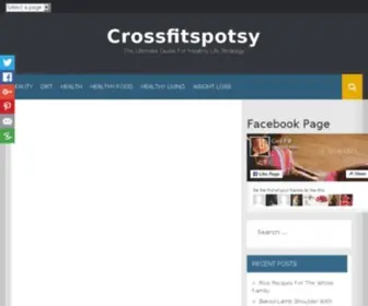 Crossfitspotsy.com(Adventure 4 Life CrossFit) Screenshot