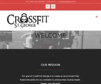 Crossfitstgeorge.com(Grit) Screenshot